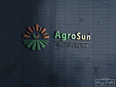 Agro sun Logo animation branding brochure design design icon illustration illustrator lettering logo logo design typography vector web