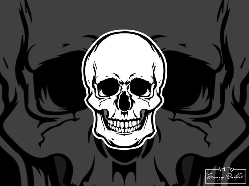 Skull Head Concept. by Devang D Dudhat on Dribbble