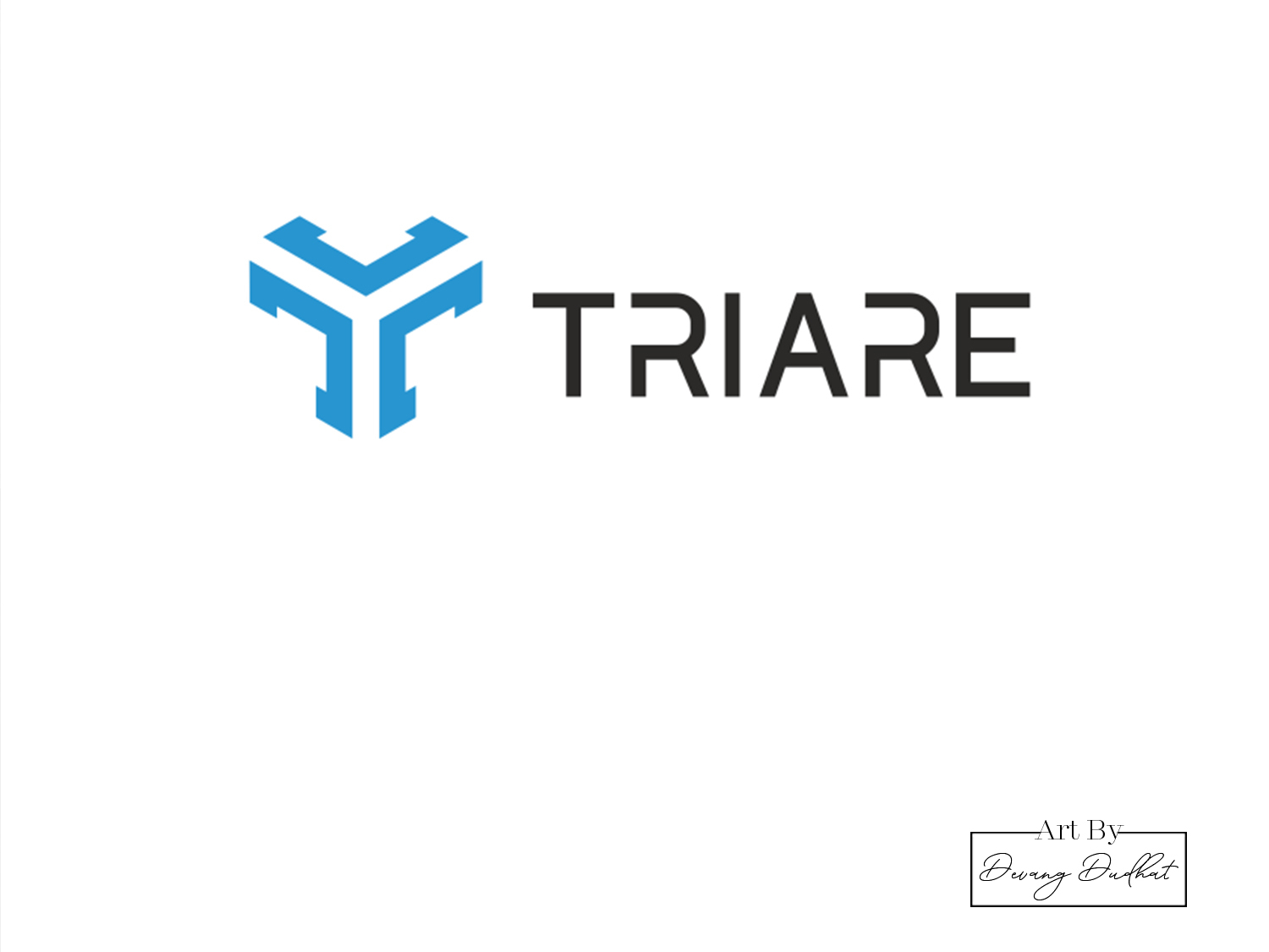 TRIARE LOGO DESIGN by Devang D Dudhat on Dribbble