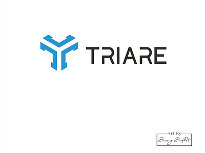 TRIARE LOGO DESIGN animation app art branding brochure design character design graphic design icon illustration illustrator lettering logo logo design typography vector web website