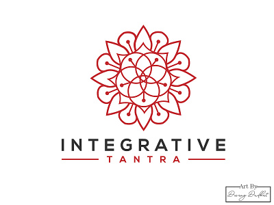 Integrative Tantra Logo Design animation branding brochure design design illustration illustrator logo logo design typography vector