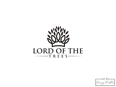 Lord of the Trees logo design animation branding brochure design design graphic design illustration lettering logo typography vector