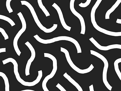 Squiggle illustration pattern