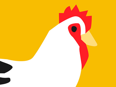 Pollo chicken design illustration