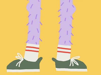 Hairy Legs hairy legs illustration illustrator legs shoes socks