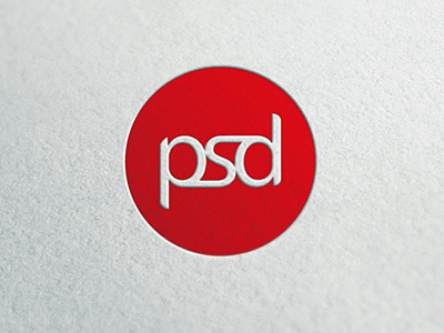 PSD // Pagnozzi Solutions Design logo psd red