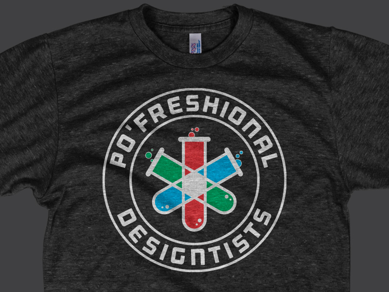 Po'freshional tubes shirt designce designtist scientist science design beakers