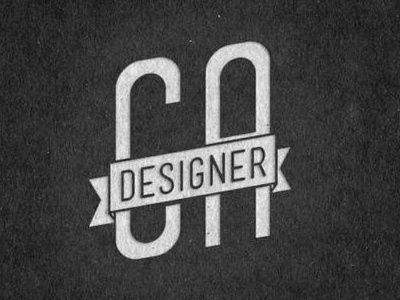 About.me designer logo mensch monochrome texture