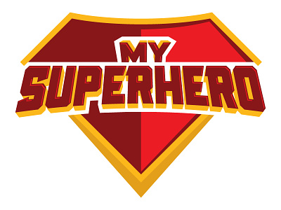 My Superhero emblem hero shield super superhero superman