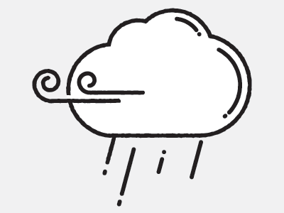 Weather Icons [GIF] by Cory Angen on Dribbble