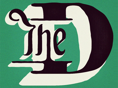 The D 3d d old serif the