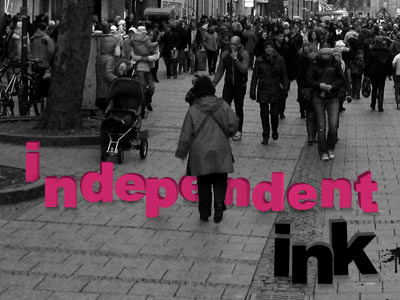 independent ink promotional material - rd. 2 advertising campaign independent ink logo prague promotion