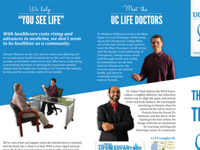 UC Life Chiropractic - Brochure