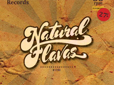 Natural Flavas - New Album Design - Front Cover 3 album artwork cd design natural flavas reggae roots