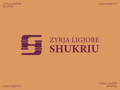 Zyrja Ligjore Shukriu Law Office branding graphic design logo