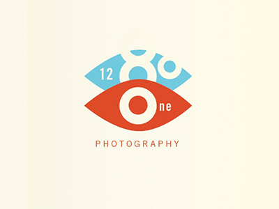 1281 Photography logo blue brand eye eyeball logo photography red symbol