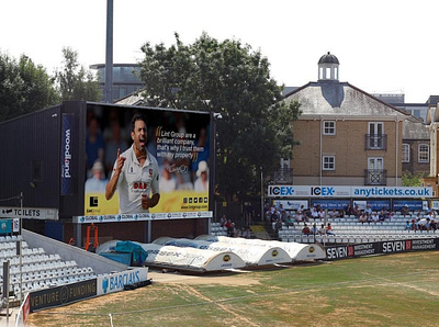 Ravi Bopara OOH Advert advertising advertisment billboard billboard design branding cricket indian marketing marketing agency ooh sport sports design