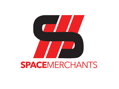 Space Merchants Initial Logo branding design icon illustration logo marketing marketing agency minimal space typography