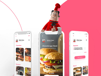 mutlutabaklar | Sale Page 2019 app bright colors color creativity design eat food iphone istanbul modern phone rectangle simple ui ui design uidesign uiux white