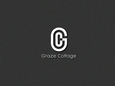 Graze Cottage Logo Letter branding design flat flat logo graphic design graze cottage logo graze cottage logo illustration illustrator lettering logo logo design minimal typography vector web website