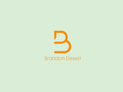 Brandon Desert Logo branding brandon desert logo design illustration illustrator logo minimal typography ui ux vector web