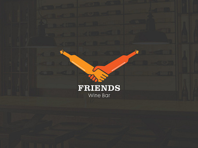 Friends Wine Bar Logo