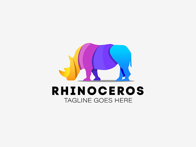 Rhino Tagline logo