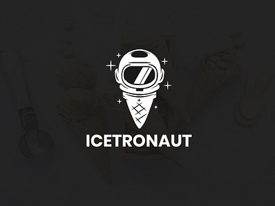 Icetronaut Logo design branding