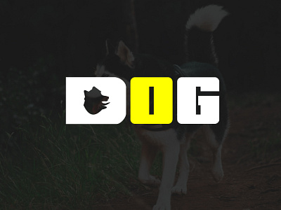 Dog Logo Design branding design flat illustration illustrator lettering logo minimal vector web website