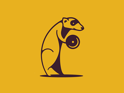 Ferret Pumping Iron ferret logo medicine mnemonic
