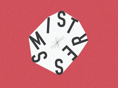 Mistress logo mistress typography