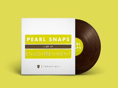 Pearl Snaps #1: Enlightenment cover art indie mixtape mixtapes music spotify texture vinyl wood
