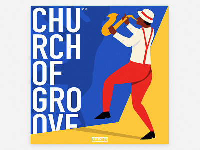 Groove church | poster design illustration poster