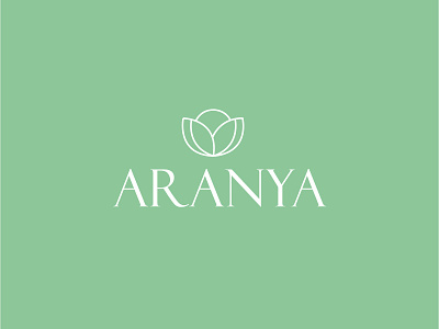Aranya Retreats Logo branding design flat graphic design graphic designer grid grid design grid layout grid logo grids logo logo design logo designs