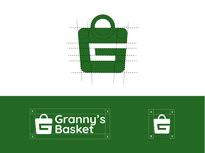 Gridwork and Layout for Granny's Basket Logo branding business card creative logo grid layout grid logo grids logo design logodaily logodesign logodesigner logotype luxury logo modern logo simple logo spices supermarket