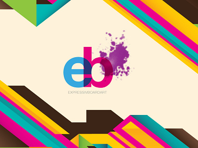 Expressive Boardart Logo branding design illustration