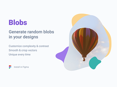 Blobs for Figma blobs curves figma generator plugin smooth svg