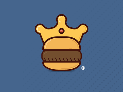 Burger King Redesign burger food king logo redesign restaurant