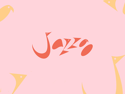 Another one bird branding concept design jazz kansas city logo missouri pink type typography zoo