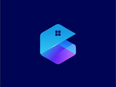 abstract home logo