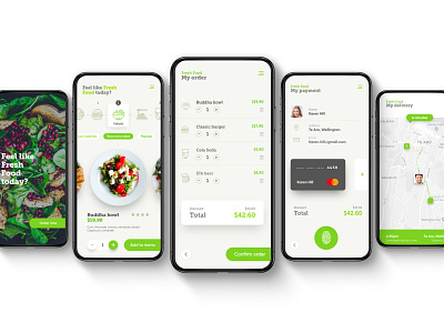 Fresh food ordering app