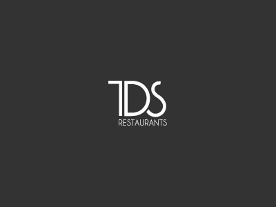 TDS Restaurants design logo