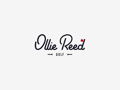 Ollie Reed Golf brand brand design design golf golfer golfing logo logos
