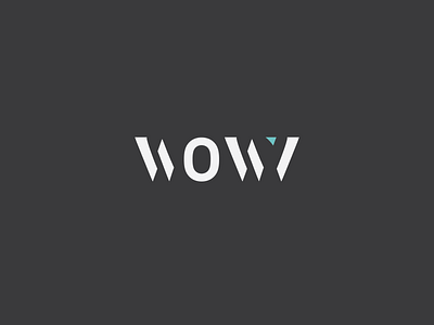 WOW/7 design logo vector