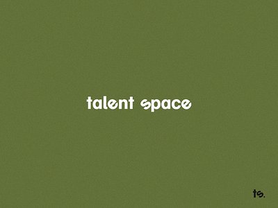 Logotype for recruitment company TalentSpace.lt branding clean graphicdesign logo design logodesign logomark logos logotype logotype designer minimal