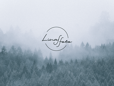 Logotype design for photographer Linas foto branding clean graphicdesign logo design logodesign logomark logotype logotype designer minimal typography