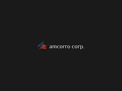 Amcorro corp. logotype concept branding clean graphicdesign logo design logodesign logomark logos logotype logotype designer minimal minimalist logo ui