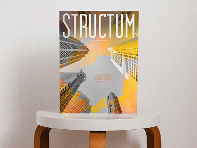 STRUCTUM magazine cover design | 2021 March, issue no. 3