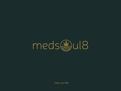 Medsoul8 logotype design | skincare
