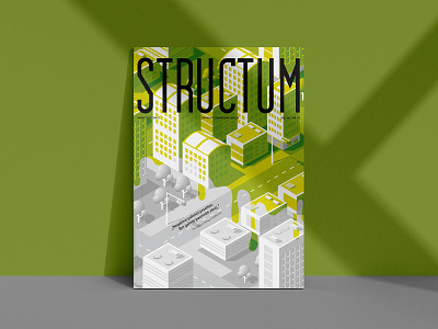 Structum magazine cover design | May 05 ISSUE branding clean colorful cover design graphicdesign green illustration magazine magazine cover magazine cover design magazine design magazine illustration magazine layout minimal vector